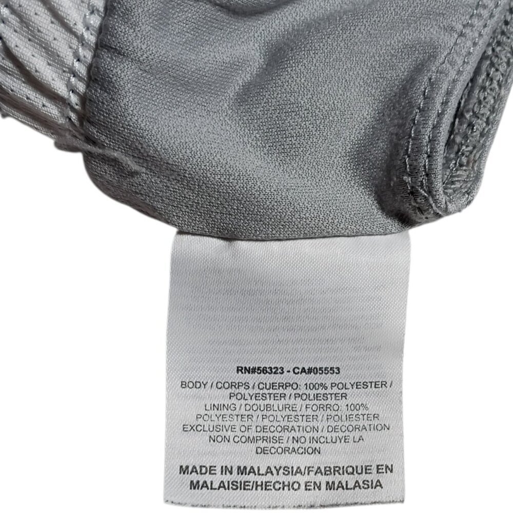 Nike Women M Dri-FIT Performance Running Shorts Blue & White M Side Mesh Comfort - Picture 12 of 14